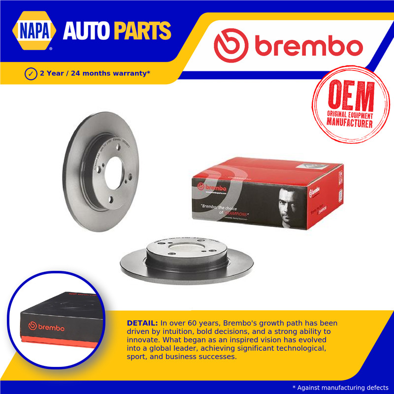 2x Brake Discs Pair Solid fits SUZUKI SWIFT A2L310 1.0 Rear 2017 on K10C-T 228mm