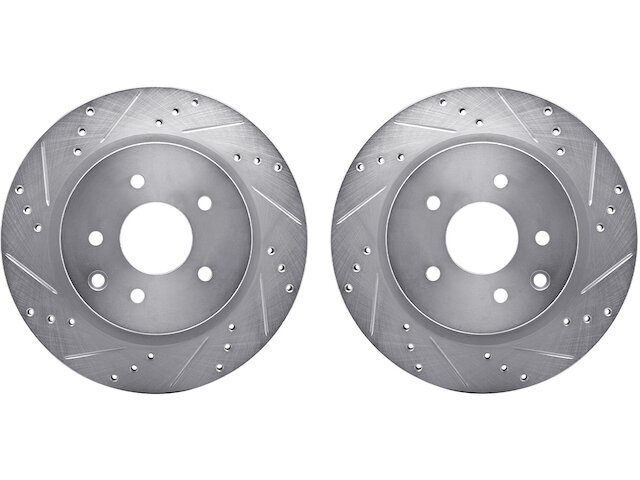 Dynamic Friction 83QP21F Rear Brake Rotor Set Fits 2015 Infiniti Q40