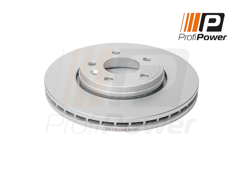 ProfiPower 3B1031 Brake Disc for Nissan, Opel, Renault