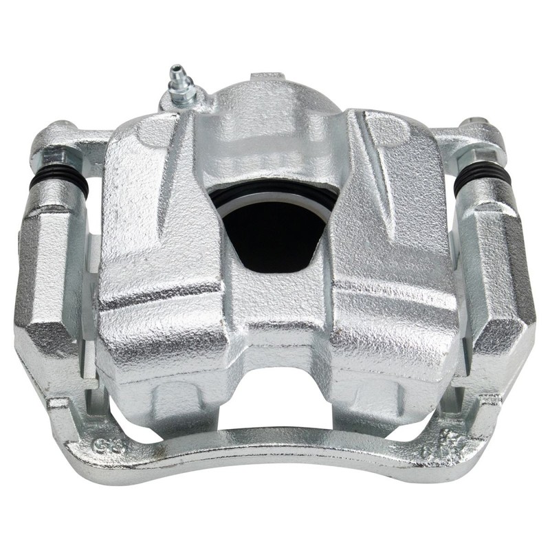 TRQ Front Brake Calipers Ceramic Pads & Rotors Fits 16-18 500X 15-18 Renegade gallery