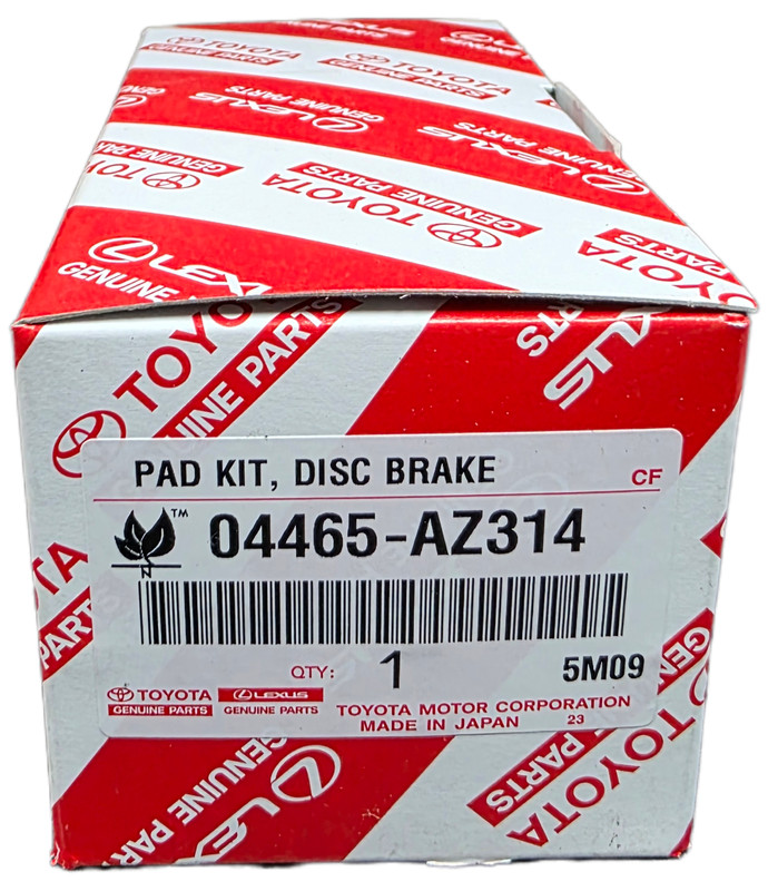 2009-2018 TOYOTA COROLLA & MATRIX GENUINE OEM FRONT BRAKE ROTORS TCMC PADS &SHIM gallery