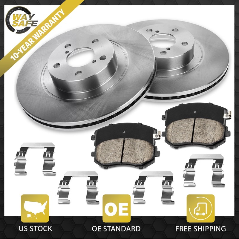 11.54″ (293mm) Front Brake Pads and Rotor Kit for Subaru Impreza Legacy Outback