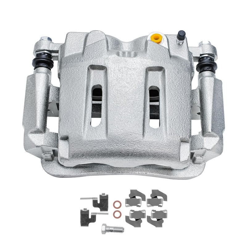 4WD Front Disc Rotors & Calipers + Brake Pads for Ford F-250 F-350 Super Duty gallery