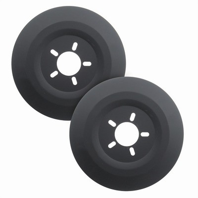 Mr. Gasket 6906, Pair Wheel Dust Shield 5 Lug 4-1/2 in to 5 in Bolt Pattern