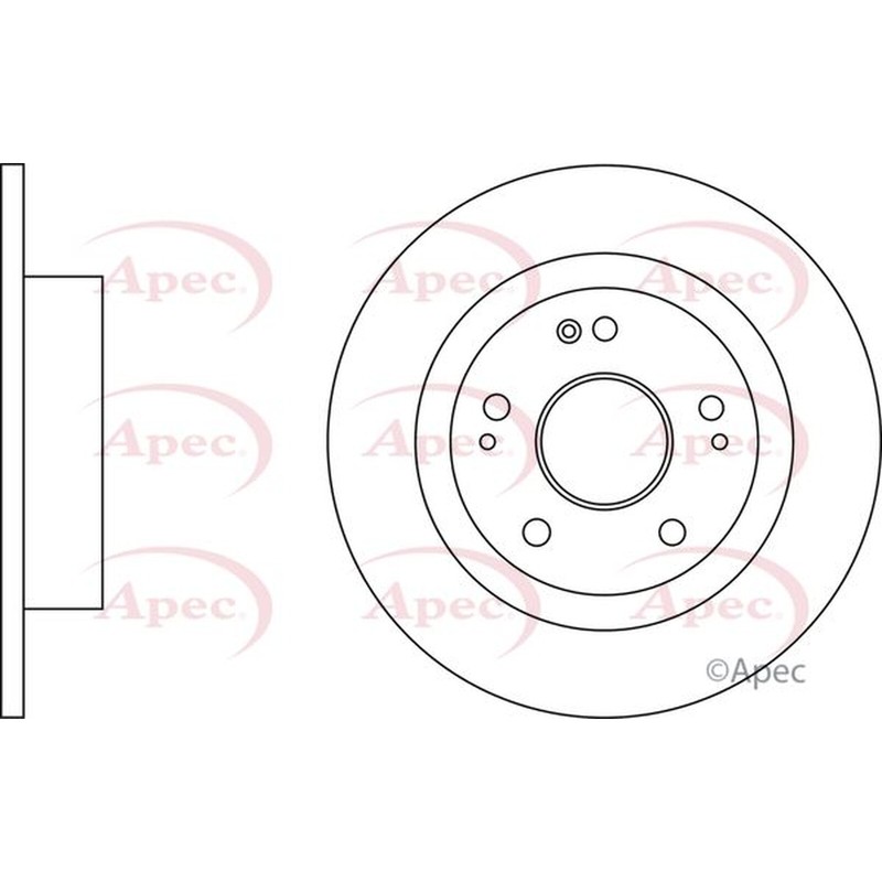 Apec Rear Brake Disc DSK3266 – OE High Quality Precision Engineered Part