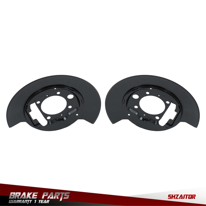2Pcs Rear Left & Right Brake Dust Shield For Ford F-150 2004-2008 4L3Z2C028AA gallery
