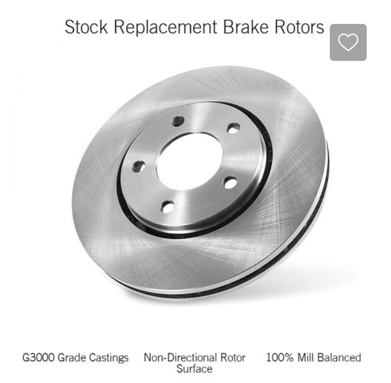 Disc Brake Rotor-Rear OE Stock Replacement Brake Rotor Rear Power Stop JBR1365 gallery