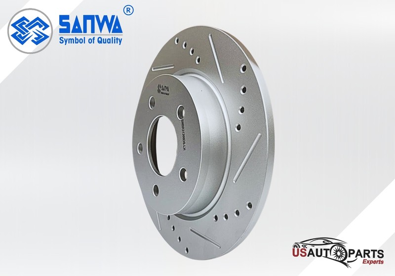 REAR LH BRAKE ROTOR SOLID & GEOMET COATED D & S 280 mm FOR MAZDA 3 2004-2013 gallery
