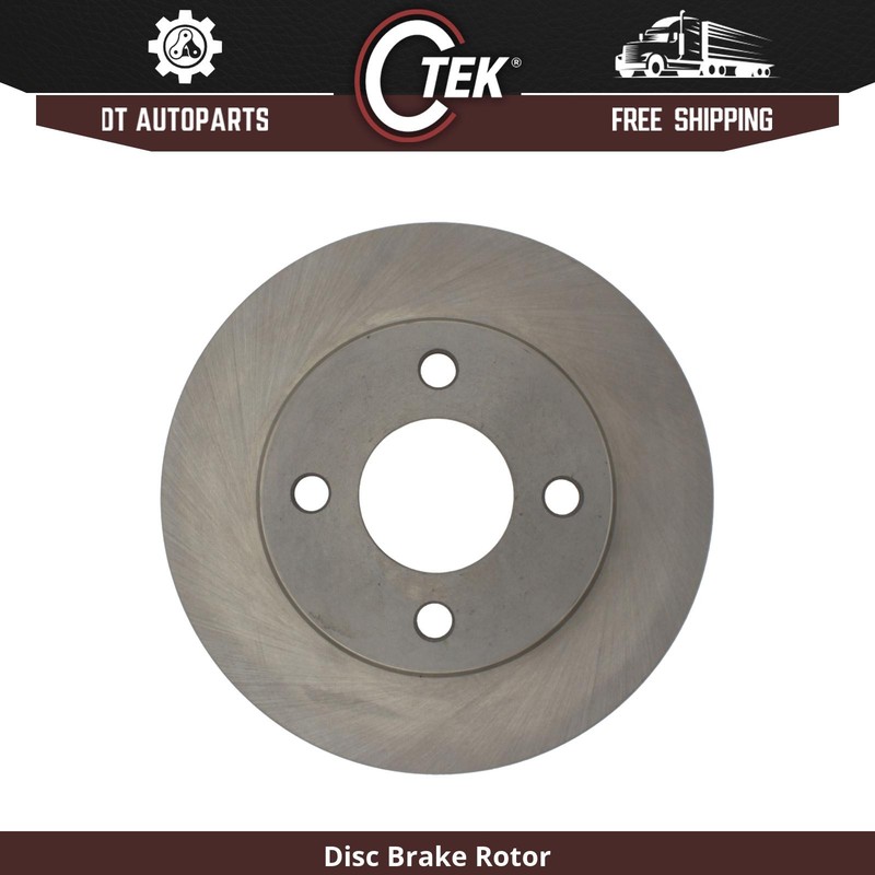 For 1983-1986 Plymouth Turismo 2.2 | Centric Front Disc Brake Rotor | Solid