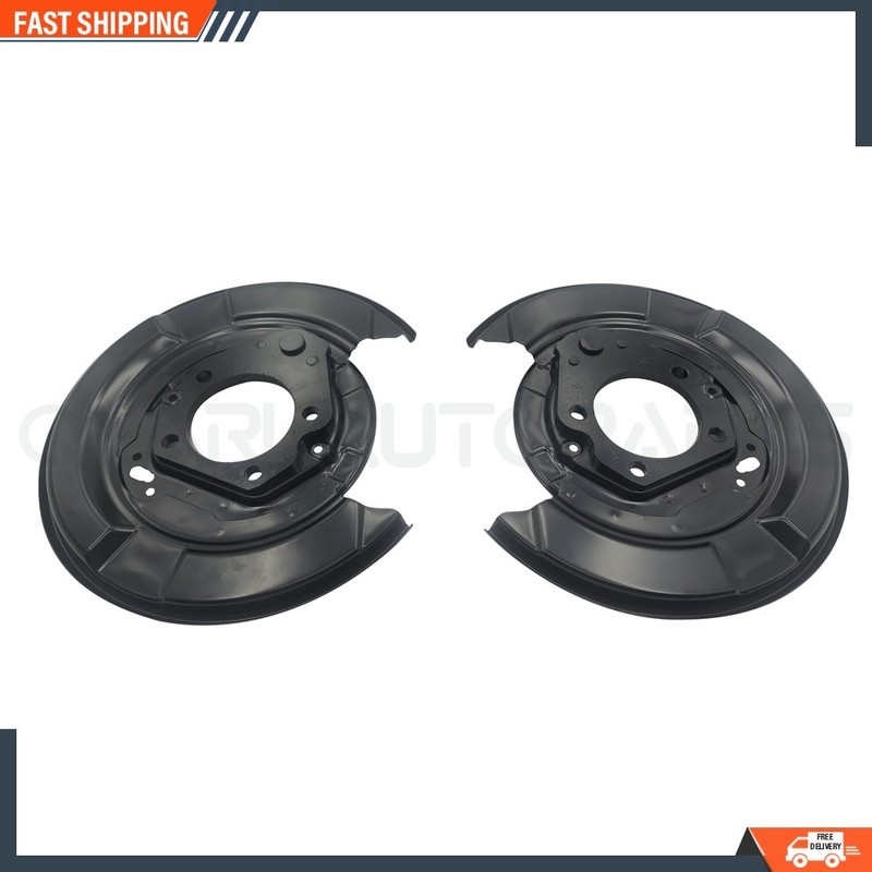 SET OF 2 REAR FOR LEXUS RX330 RX350 RX400H TOYOTA NEW BRAKE DUST SHIELDS 924-373