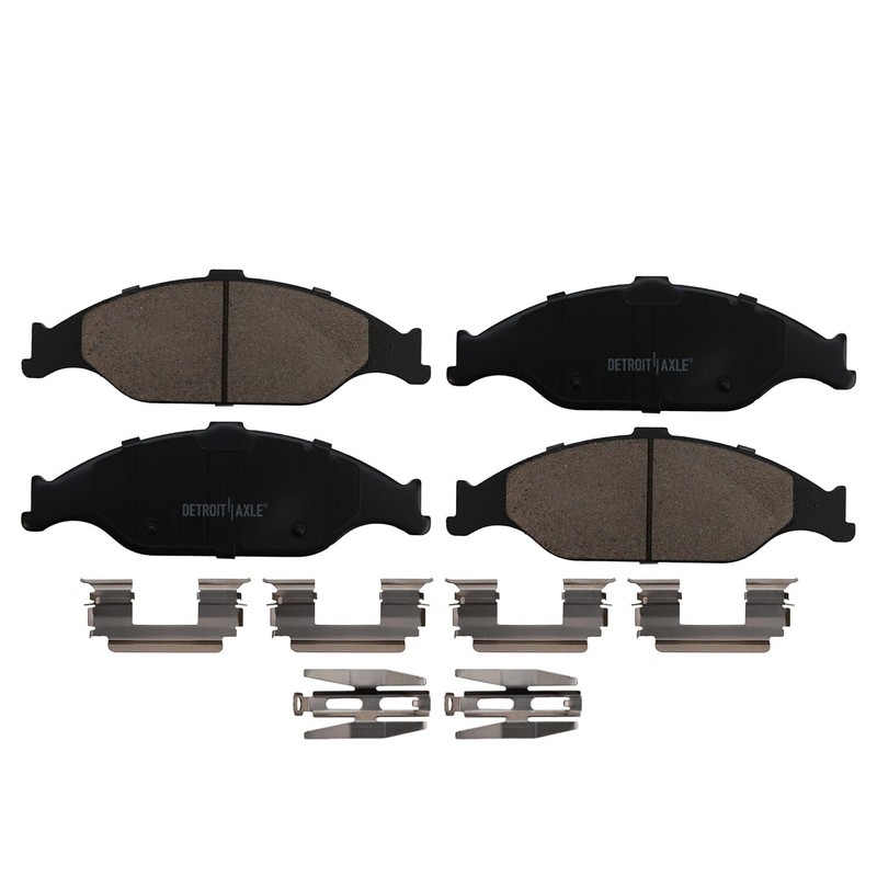 Front Brake Rotors + Brake Pads for 1999 - 2002 2003 2004 Ford Mustang Base GT gallery