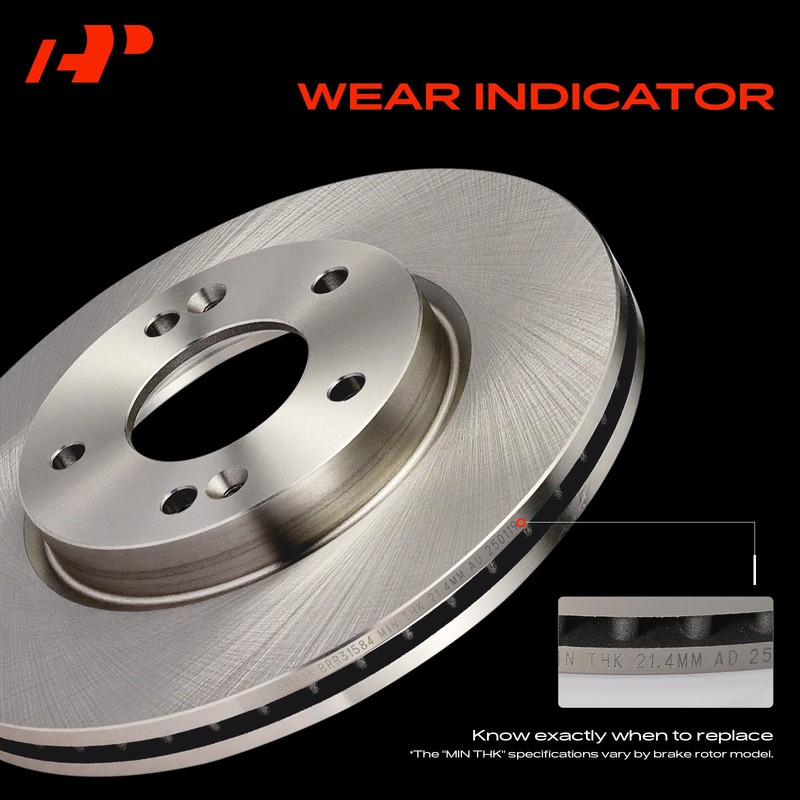 A-Premium Front Side Disc Brake Rotor for BMW 320i 2013-2018 228i 230i 323i 328d gallery