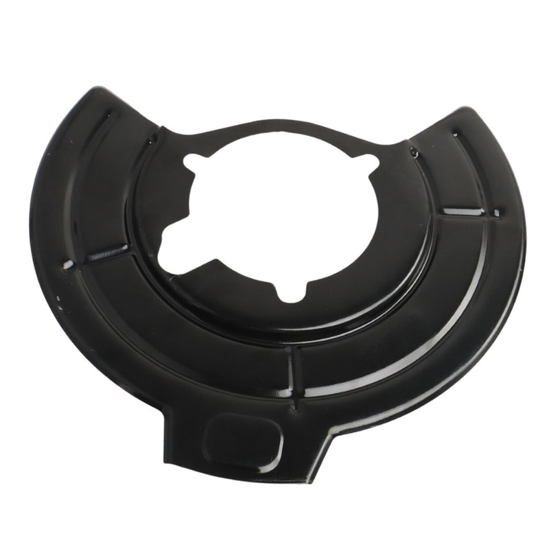 Front Black Brake Dust Cover Plate Left+Right Side for Wrangler Jeep 2007-2018 gallery
