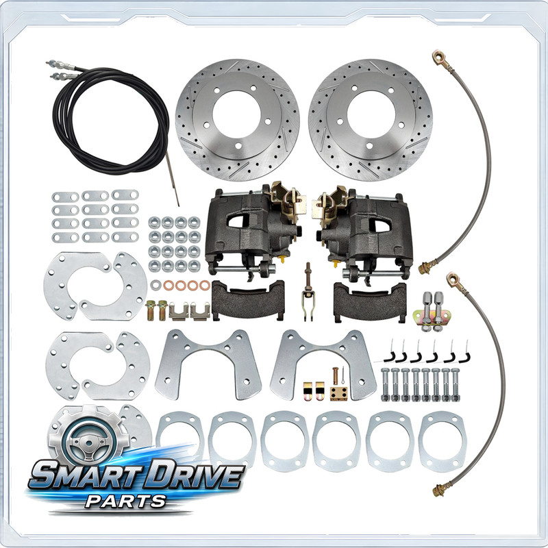 Complete 9″ Ford Rear Disc Brake Conversion Kit For Pre-1987 Ford Truck Bronco