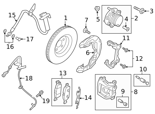Genuine Ford Rotor Assembly - Brake BRRF-364 gallery