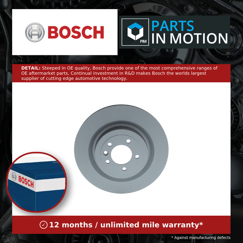2x Brake Discs Pair Vented fits RANGE ROVER SPORT L494 3.0 Rear 13 to 19 365mm