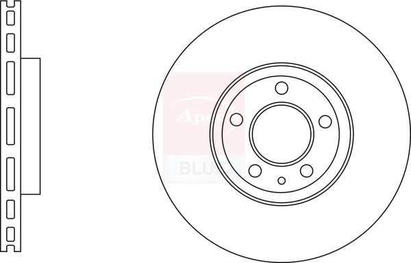 2x Brake Discs Pair Vented fits FORD MONDEO Mk5 TDCi 1.5D Front 2015 on 300mm gallery