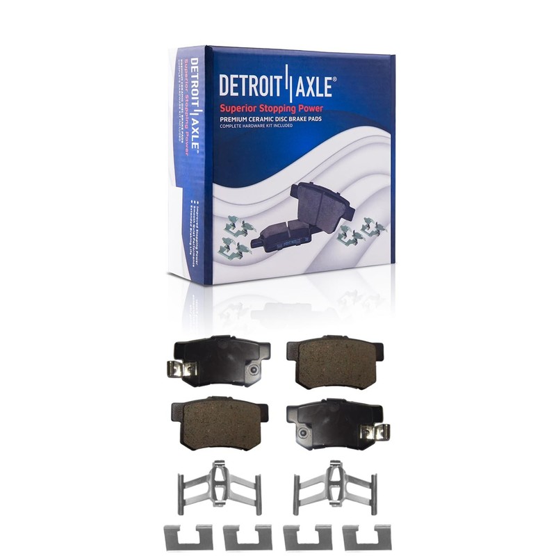 Front Rear Disc Rotors Ceramic Brake Pads Kit fits for 2002 2003 2004 Honda CR-V gallery