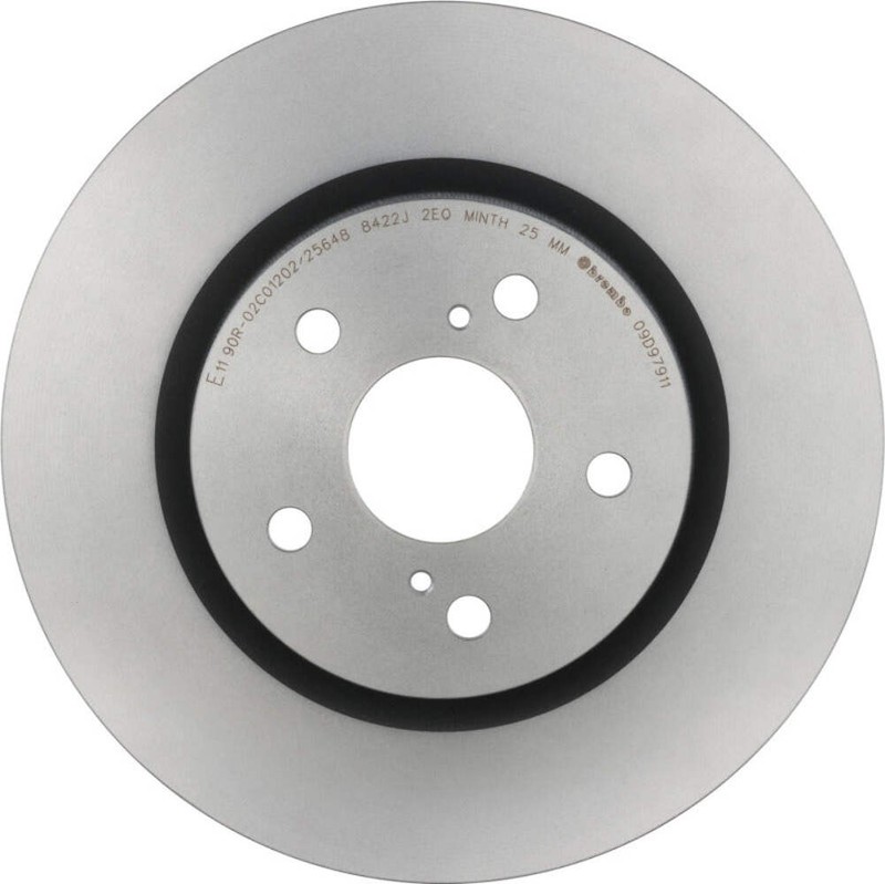 Brembo for 22 Volvo C40 Recharge/21-22 XC40 Recharge/16-22 XC90 Rr Rotor