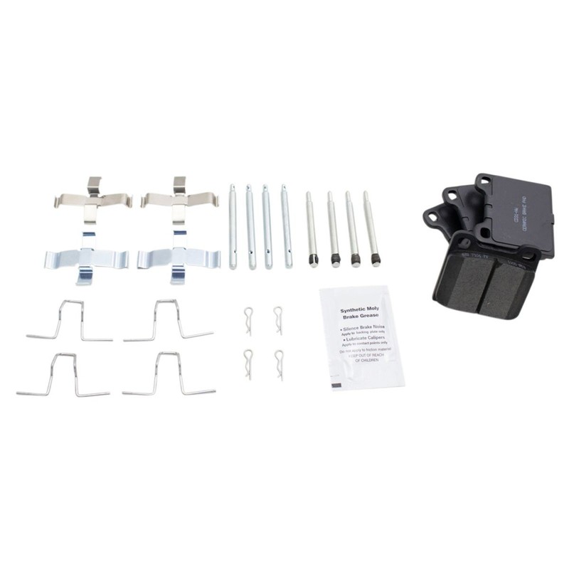 Brake Pad & Rotor Ceramic Kit Front & Rear for Volvo 850 C70 S70 V70 gallery