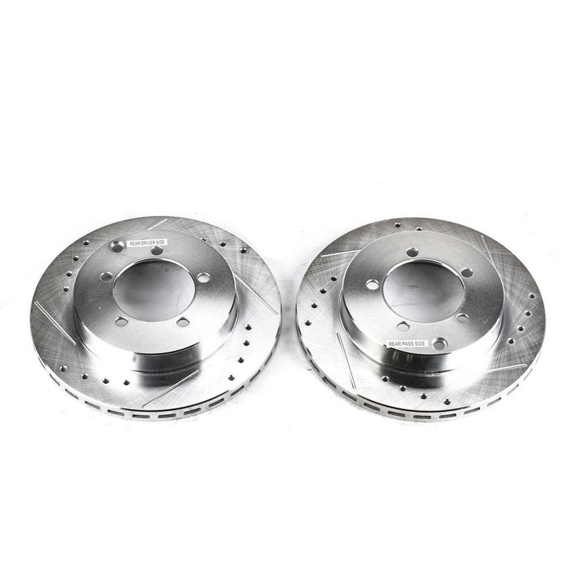 PowerStop Disc Brake Rotor Set - Fits Dodge Stealth 1991-1993 PowerStop Evolutio gallery