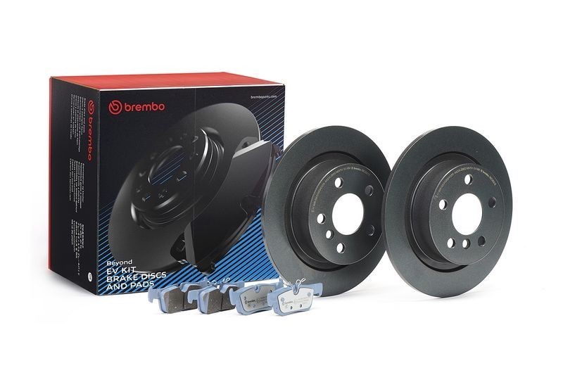 Brembo Beyond Ev Rear Brake Discs & Pads Kit Fits BMW I3