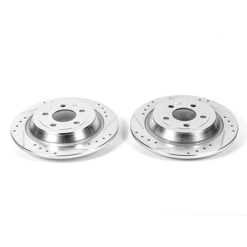 PowerStop PowerStop Evolution Performance Drilled; Slotted / Plated Brake Rotor gallery
