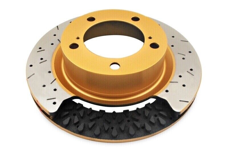 DBA DBA52323.1XS 5000 Series XS Rear Drilled/Slotted Rotor Ring for 09–21 GT-R gallery