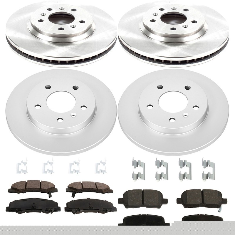 KIT-092921-2397 Sure Stop Brake Disc and Pad Kits 4-Wheel Set Front & Rear
