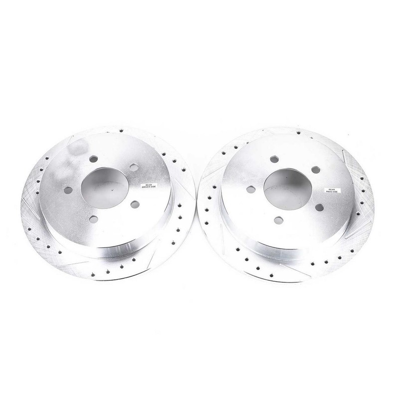 PowerStop Disc Brake Rotor Set – Fits Ford Expedition 2000-2002, Ford F-150 1999