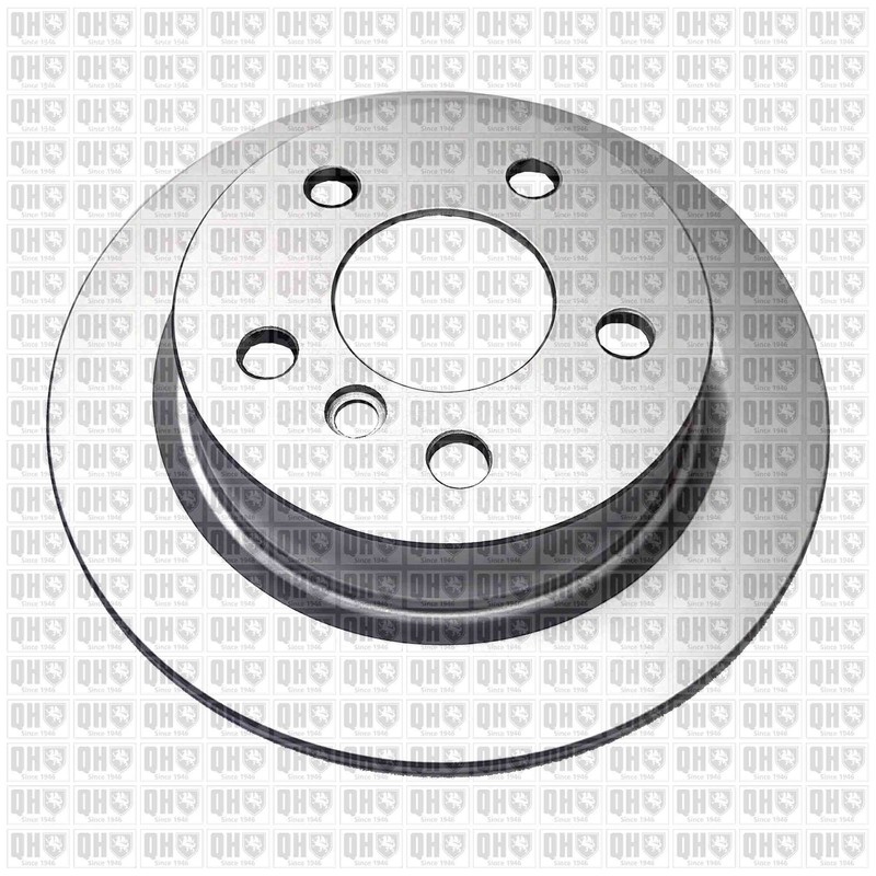 2x Brake Discs Pair Solid Rear 259mm BDC6129 Quinton Hazell Set 34216799383 New gallery