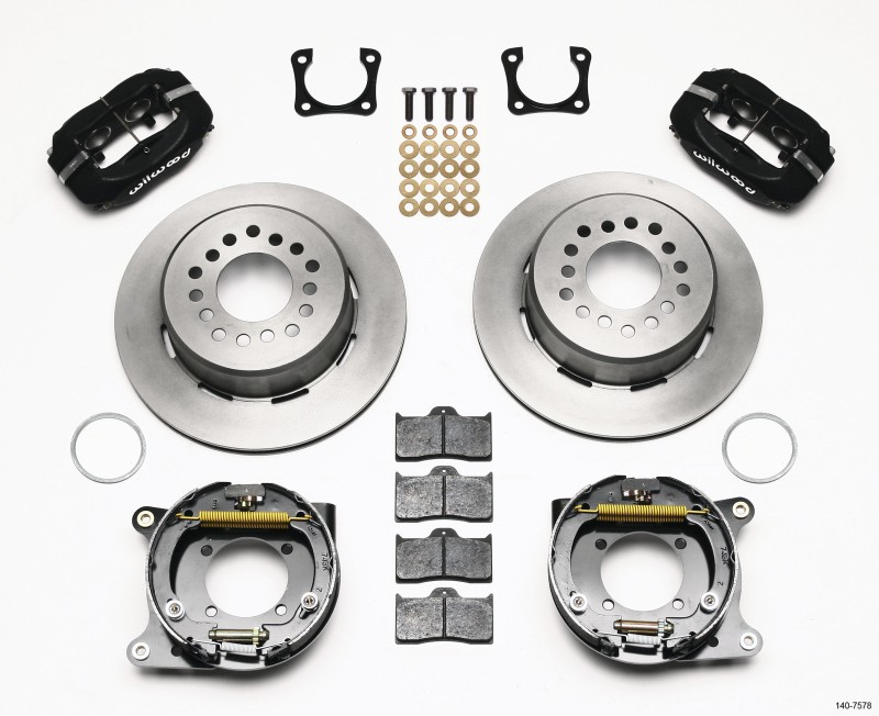 Wilwood Forged Dynalite For P/S Park Brake Kit Chevy 12 Bolt-Spec 3.15in Bearing