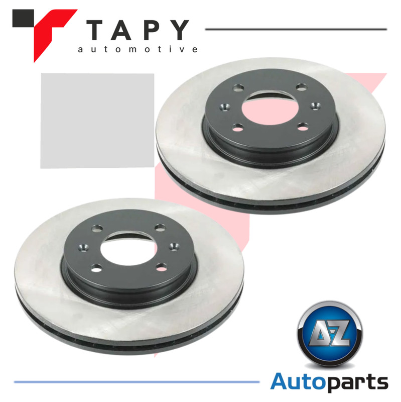 For Hyundai – i20 GB 1.1 1.2 1.4 2014-On Front 256mm Vented Brake Discs Tapy
