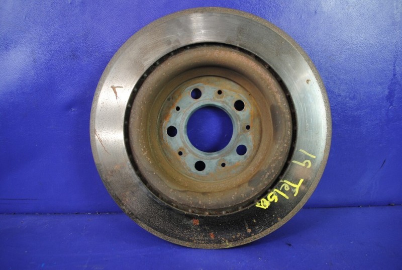 17-22 Tesla Model 3 Base Rear 18mm Brake Disc Rotor Cast Iron 1044631-00-D OEM gallery