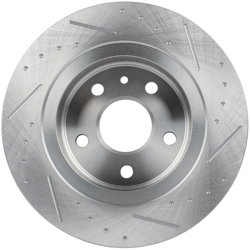 6X For Chevrolet Trax 2013 - 2016 2017 Rear Slotted Brake Rotors Metallic Pads gallery