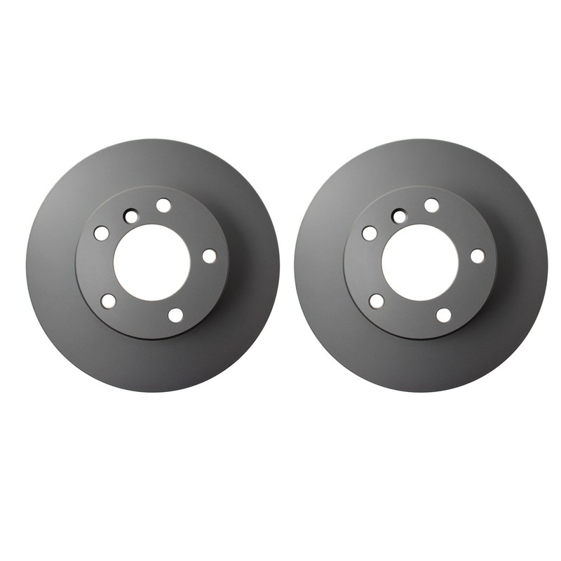 Hella Pair Set of Front 296mm Disc Brake Rotors For E39 525i 528i 1997-2003
