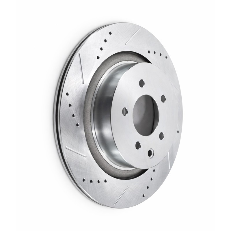 12.99'' 330mm REAR Drilled Brake Rotors for 2007 - 2015 INFINITI Q60 G35 G37 gallery