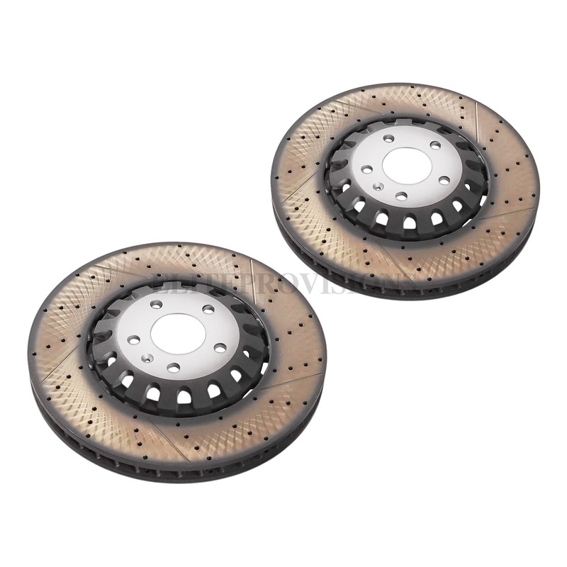 NEW 2x Front Vented Brake Disc Rotors 4M0615301AS For Audi A6 A8 Q Q7 Q8 gallery