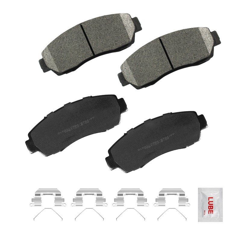 Front Brake Rotors & Ceramic Pads For 2007 - 2016 Honda CR-V Crosstour Acura RDX gallery