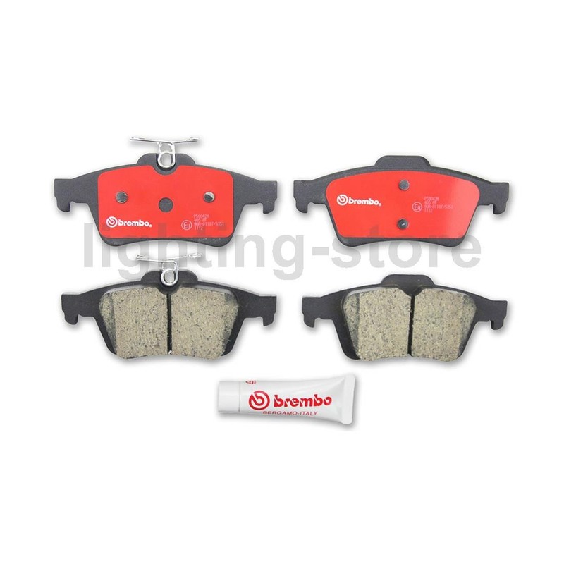 Front Rear Disc Brake Pad Set Disc Brake Rotor Fits Jaguar 2007-2009 XK 6 pcs gallery