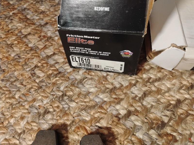 NOS Parts Master 125328 Brake Rotor & 1/2 Box Of Elite ELT610 Brake Pads gallery