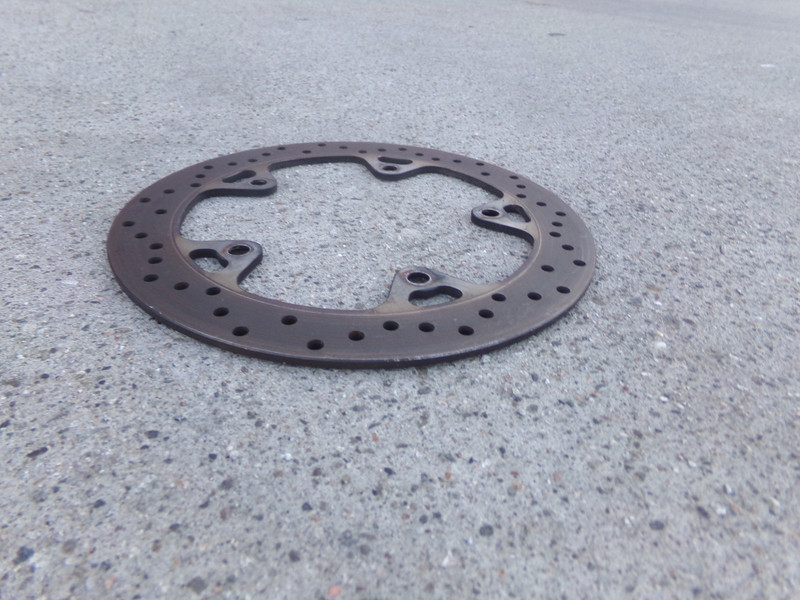 2015 BMW R1200RTP OEM REAR BRAKE DISC ROTOR 4.9 MM FITS: 14-18 gallery