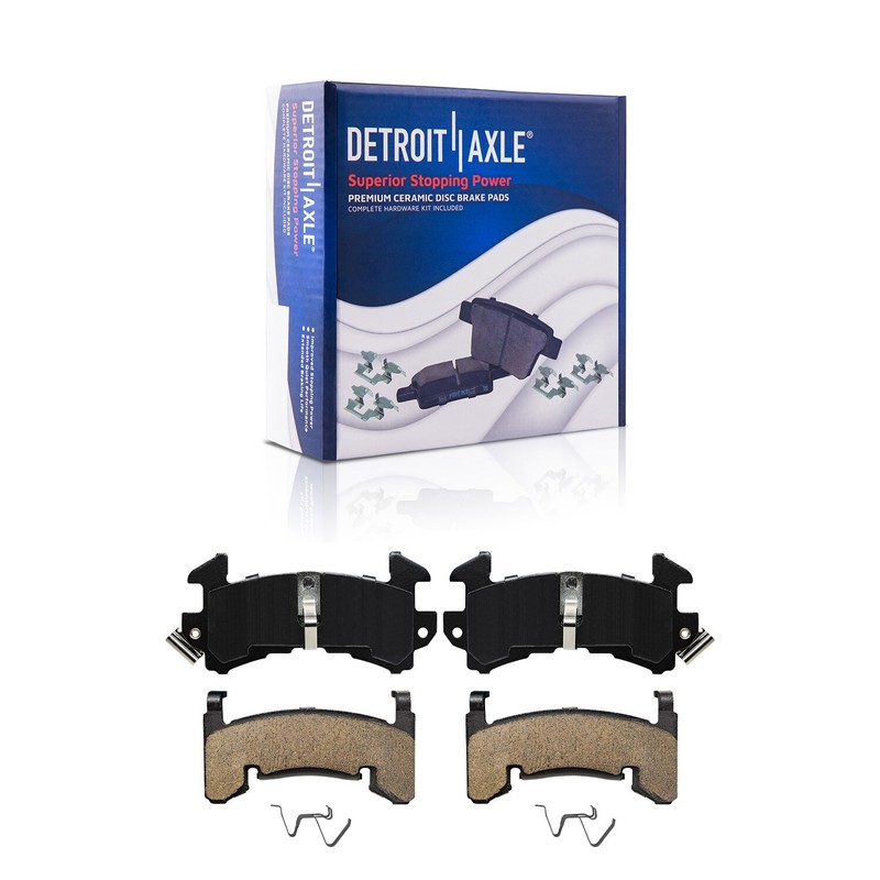 4WD Front Brake Rotors + Brake Pads for Chevy S10 Blazer GMC S15 Jimmy Seville gallery