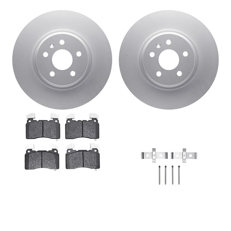 Dynamite Friction Disc Brake Kit for 2012-2013 Tesla S 4612-26002