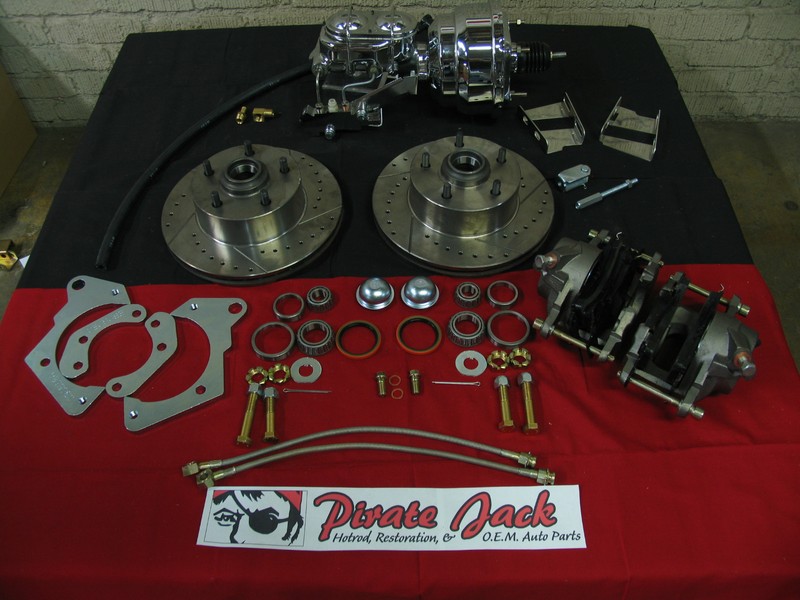 1965-68 Chevy Bel Air Performance Disc Brakes & 8″ Dual Chrome Power Brake Unit