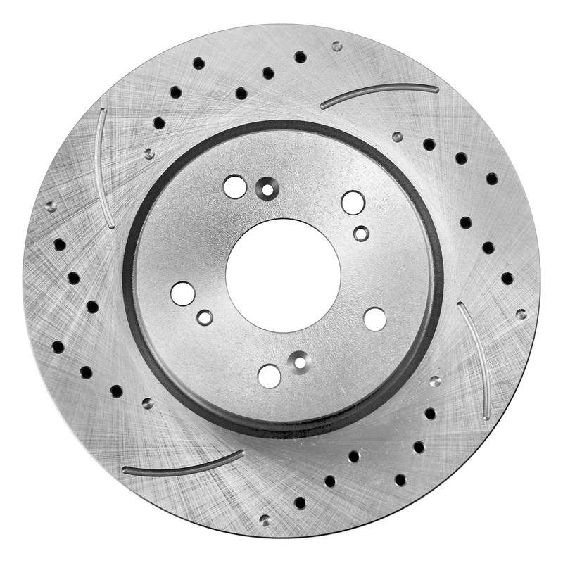 AWD Front Rear Drilled Rotors & Ceramic Brake Pads for 2012 - 2016 Honda CR-V gallery