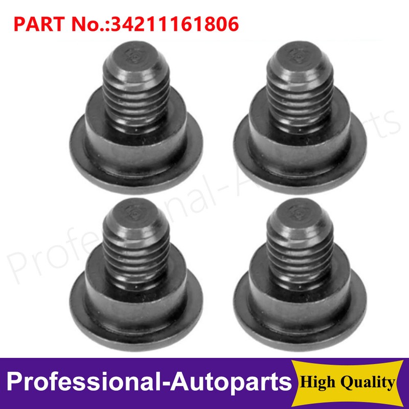 4pcs Disc Brake Rotor Set Screws Fit For BMW X1 X2 X3 X4 X5 X6 Z3 Z4 Z8