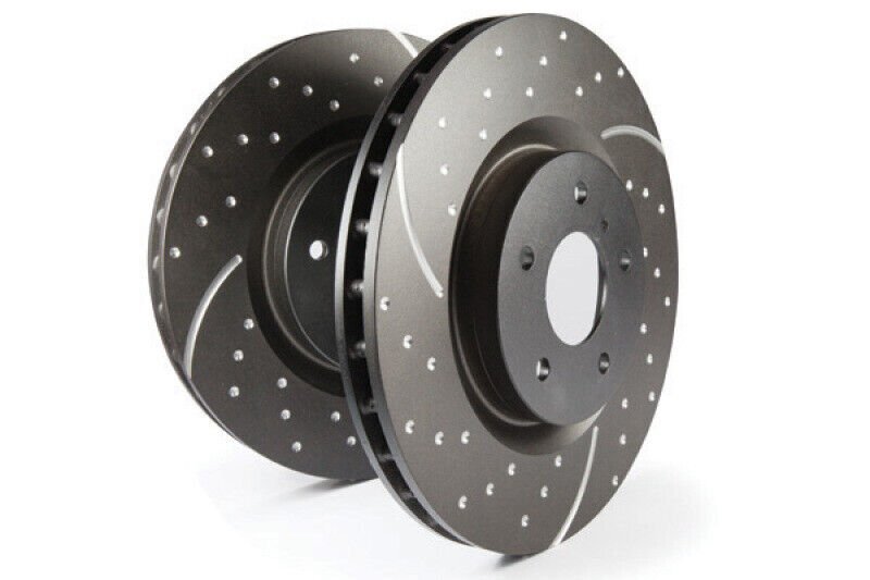 EBC - Compatible with 2017+ Honda Civic Type-R 2.0L Turbo GD Sport Front Rotors gallery