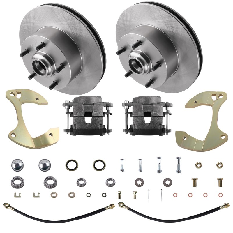 Front Brake Disc Conversion Upgrade Kit for Chevrolet Full Size 1955-1964 gallery