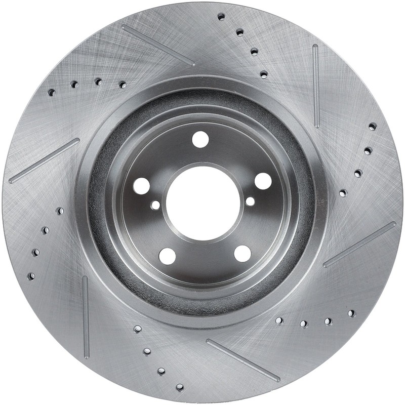 Front Rear Brake Ceramic Pads Drilled Rotors Fits Subaru Forester 2014-2018 2.5L gallery